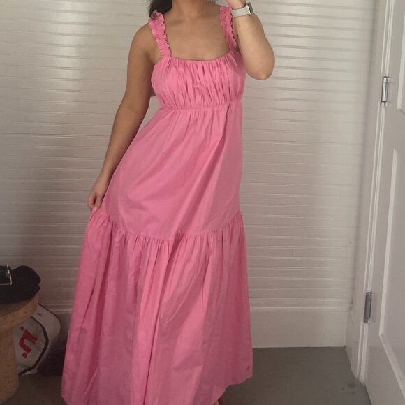 Abercrombie & Fitch Women's Pink Summer-dresses - Picture 3 of 4
